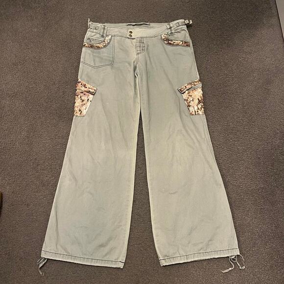 Y2K Da Nang Sequins Cargo Pants - Picture 2 of 7